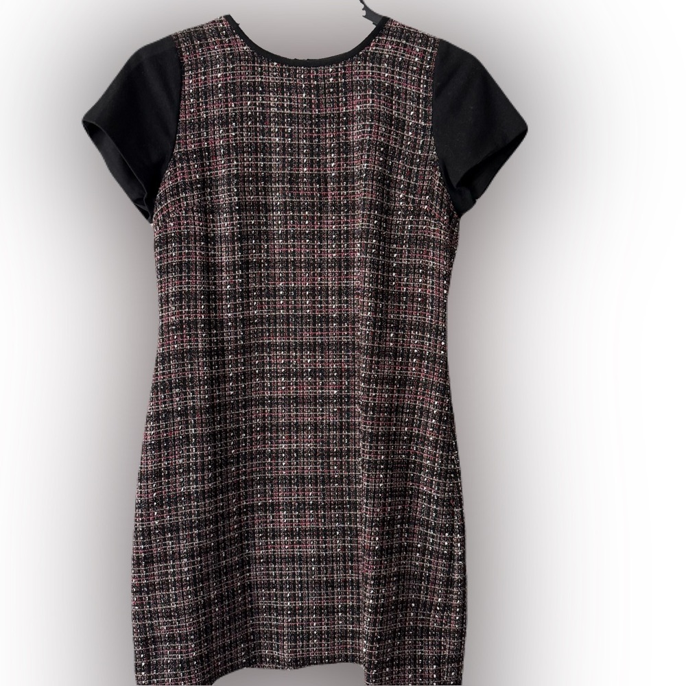 Banana Republic Black Tweed Dress